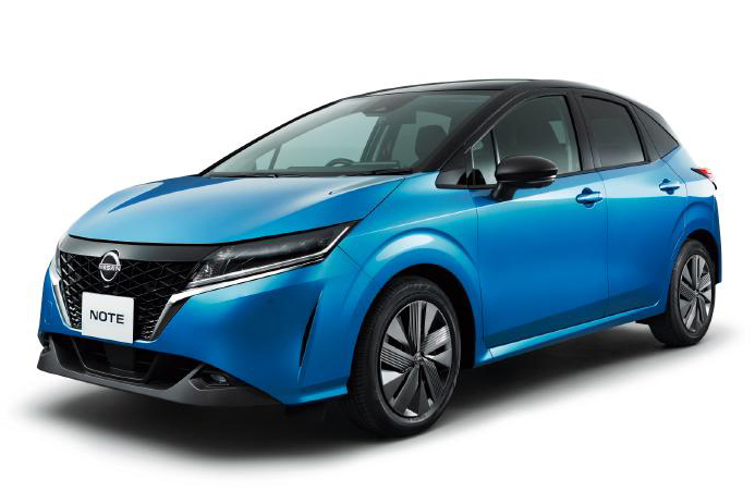 Nissan Note E-Power Hybrid 2021 Blue | Island Drive Inc.